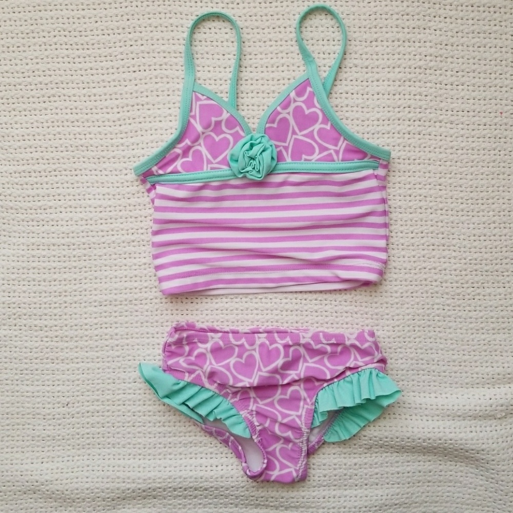 Lavender and aqua 2 piece